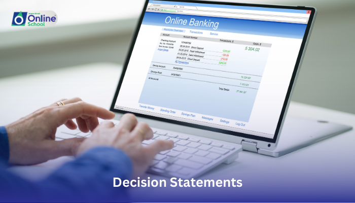 Lesson 01: Decision Statements